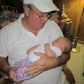Grandpa Carriere and Baby Greta2